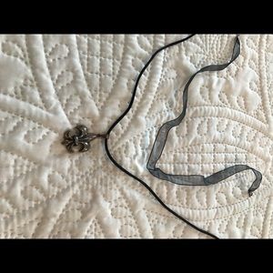 Silver Fleur de lis pendant